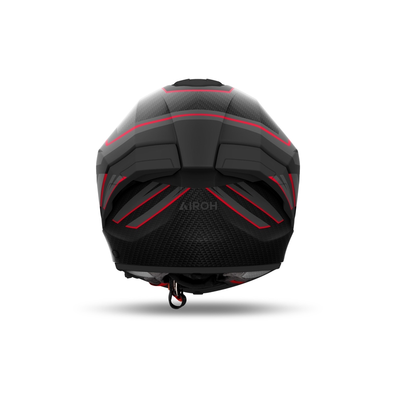 Integraal motorhelm Airoh MATRYX Sentinel mat rood