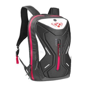 IXON R-Laser 25 L Zwart-Wit-Rood Motorrugzak