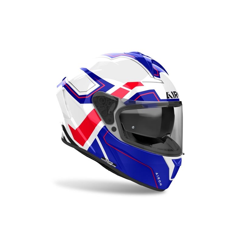 Integraal motorhelm Airoh SPARK 2 Dart glanzend blauw-rood