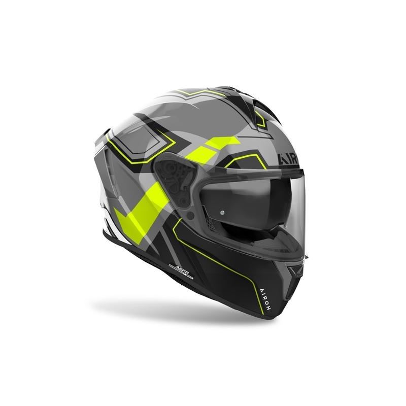 Integraal motorhelm Airoh SPARK 2 Dart glanzend geel