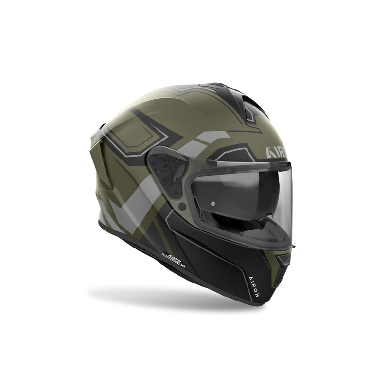 Integraal motorhelm Airoh SPARK 2 Dart mat kaki groen