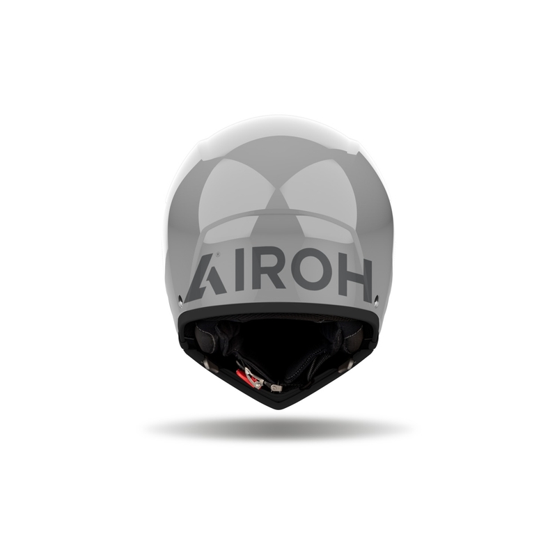 Modulaire motorhelm Airoh J110 Kleur Glanzend Cement Grijs