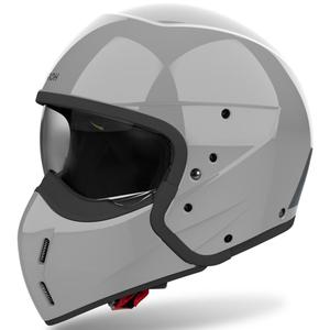 Modulaire motorhelm Airoh J110 Kleur Glanzend Cement Grijs