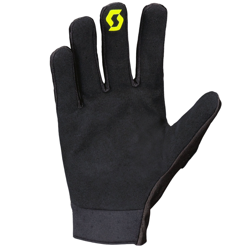 Motorcrosshandschoenen SCOTT COMPETE Caviar zwart-fluo geel
