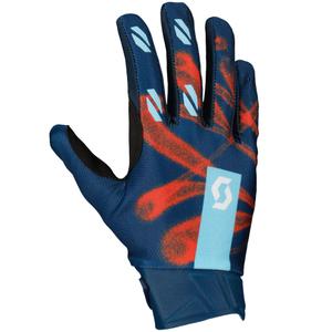Motorcross handschoenen SCOTT EVO DIRT blauw-rood