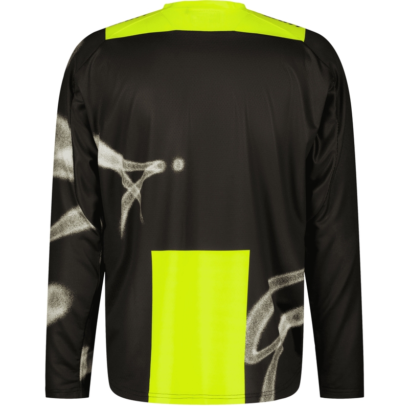 Motorcross trui SCOTT EVO Dirt zwart-fluo geel