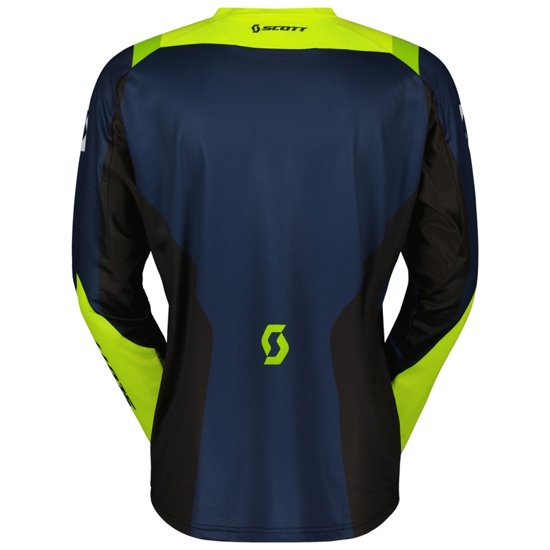 Motorcross trui SCOTT EVO Race paars-fluo geel