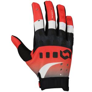 Motorcross handschoenen SCOTT Podium PRO rood-zwart