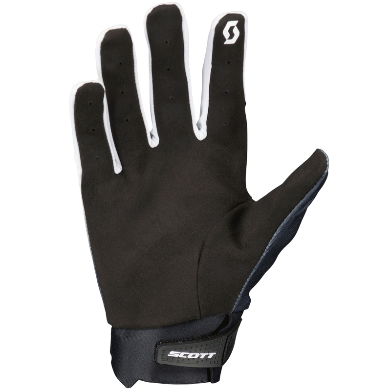 Motorcross handschoenen SCOTT Evo Swap zwart en wit