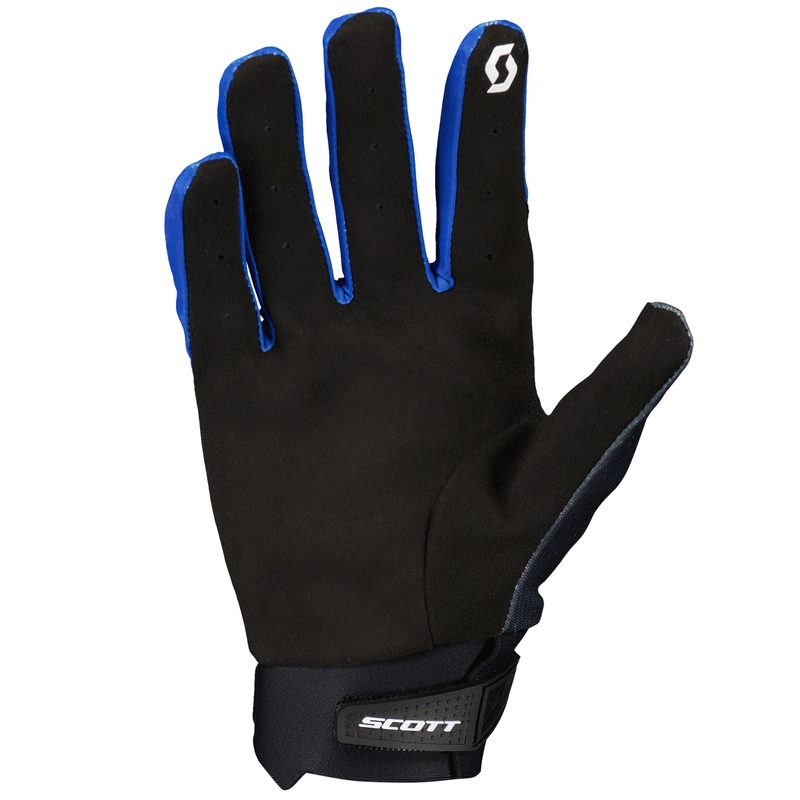 Motorcross handschoenen SCOTT Evo Swap zwart-blauw