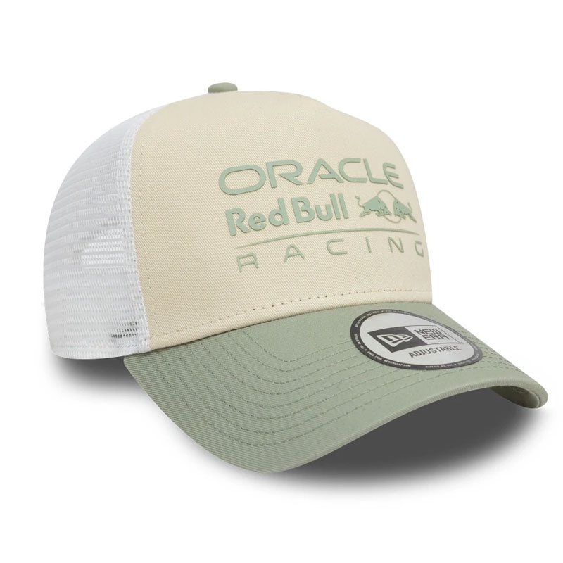 Red Bull Racing-cap crème-grijs-groen