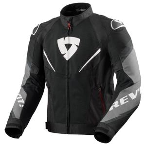 Revit Quantum 3 Air zwart-witte motorjas
