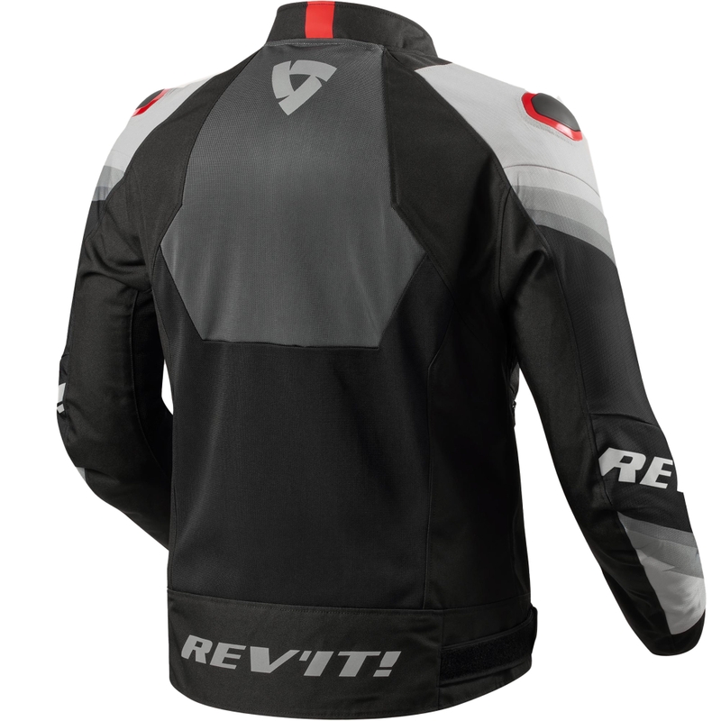 Revit Quantum 3 Air motorjas grijs en rood