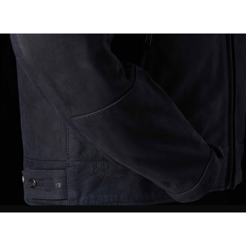 Leren jas Furygan Clint Evo blauw