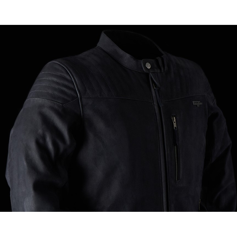 Leren jas Furygan Clint Evo blauw