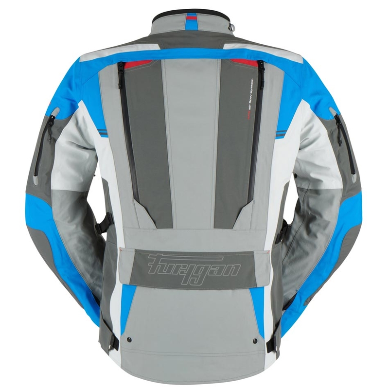 Furygan Voyager blauw-grijs-antraciet motorjas uitverkoop