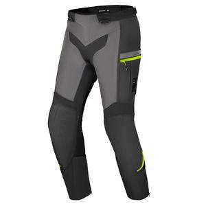 Shima Alpha zwart-grijs-fluo gele motorbroek