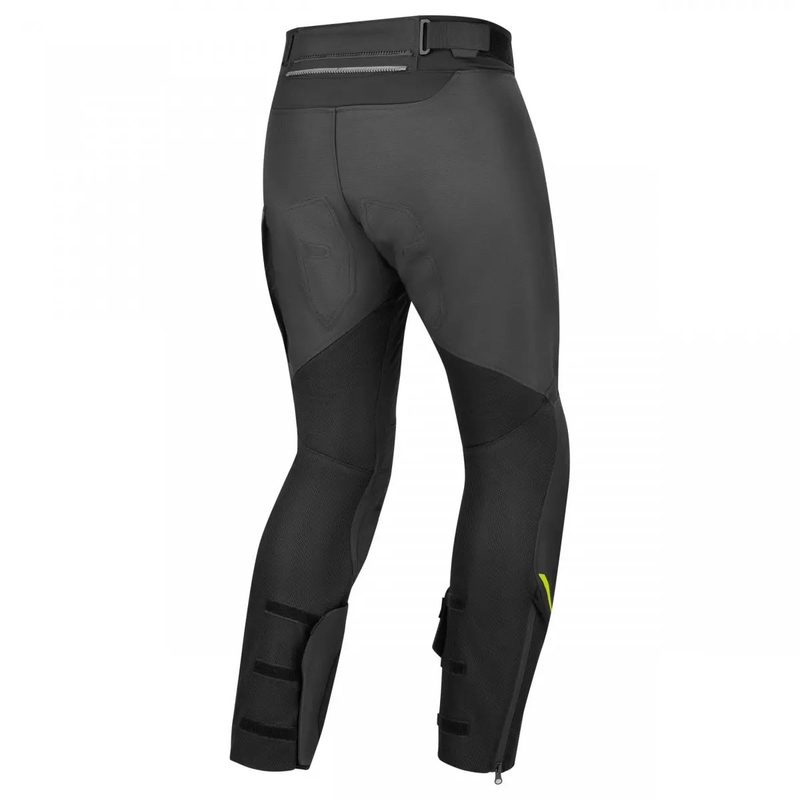 Shima Alpha zwart-grijs-fluo gele motorbroek