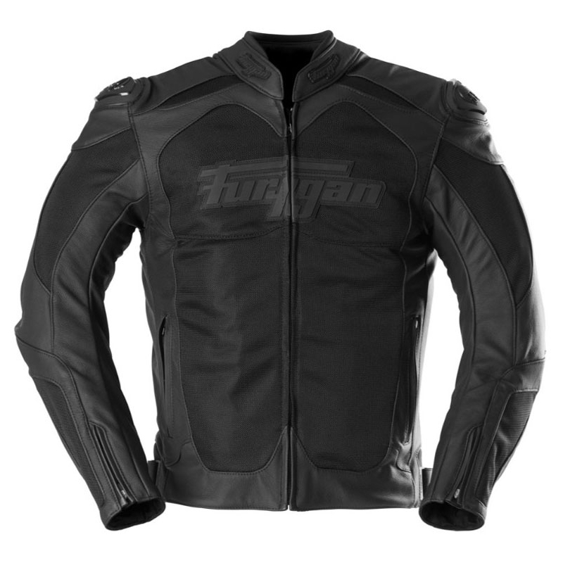 Furygan Speed Mesh 3 zwart leren motorjack