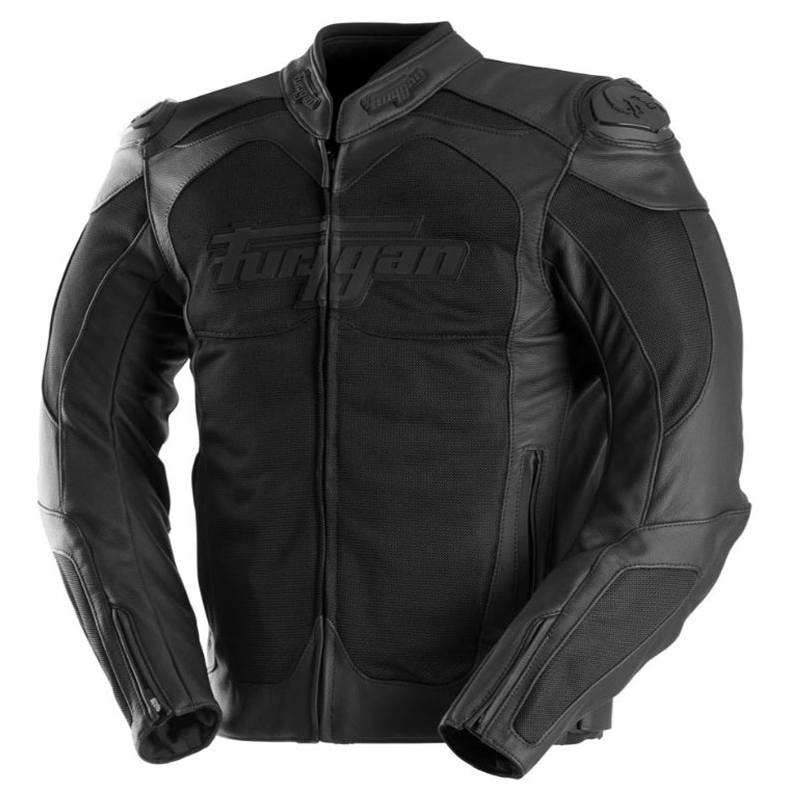 Furygan Speed Mesh 3 zwart leren motorjack