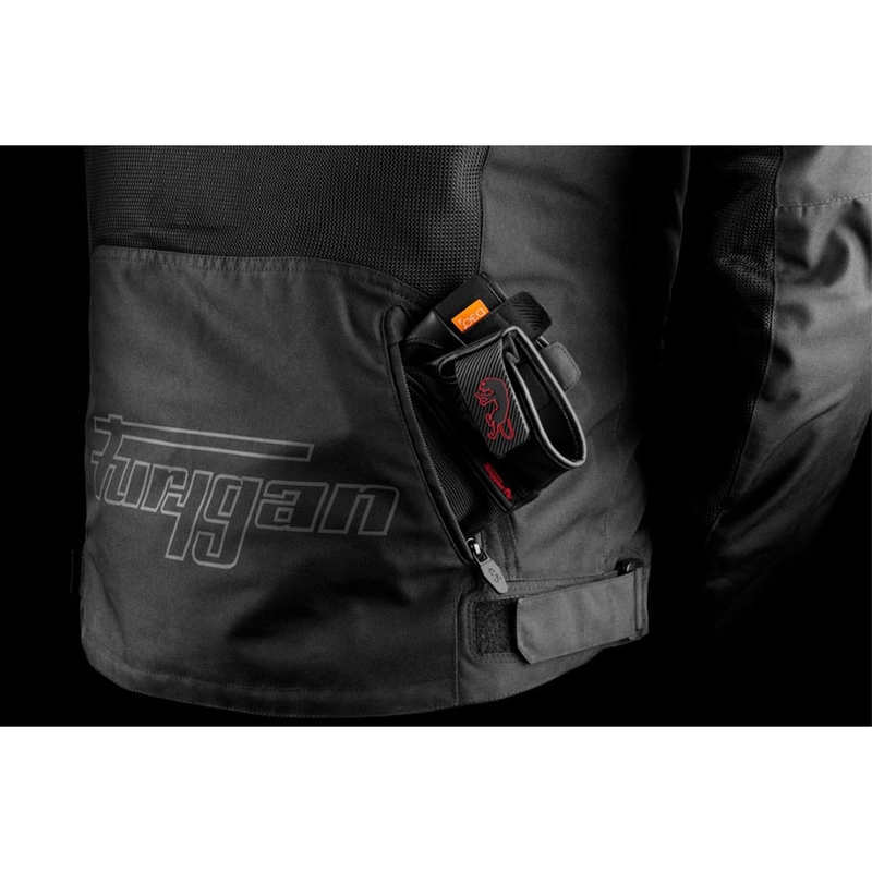 Furygan Aquilon zwart en grijs motorjack