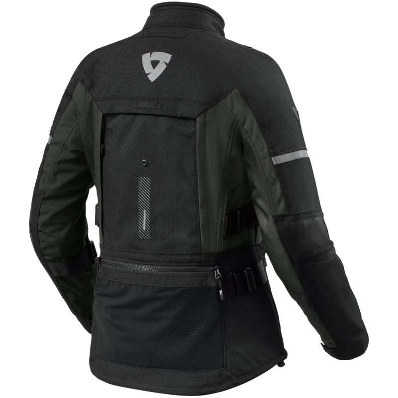 Revit Sand 5 H2O dames motorjack zwart-antraciet