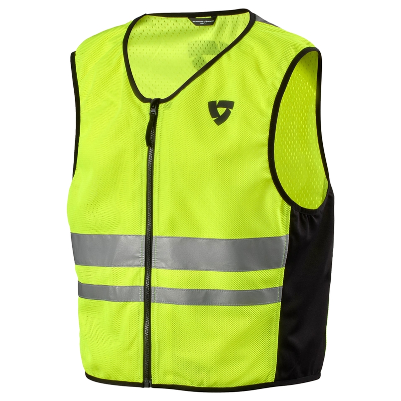 Revit Athos 3 Air fluo geel reflecterend motorvest