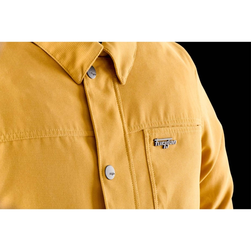 Furygan Marlon X Kevlar motorshirt in camelbruin