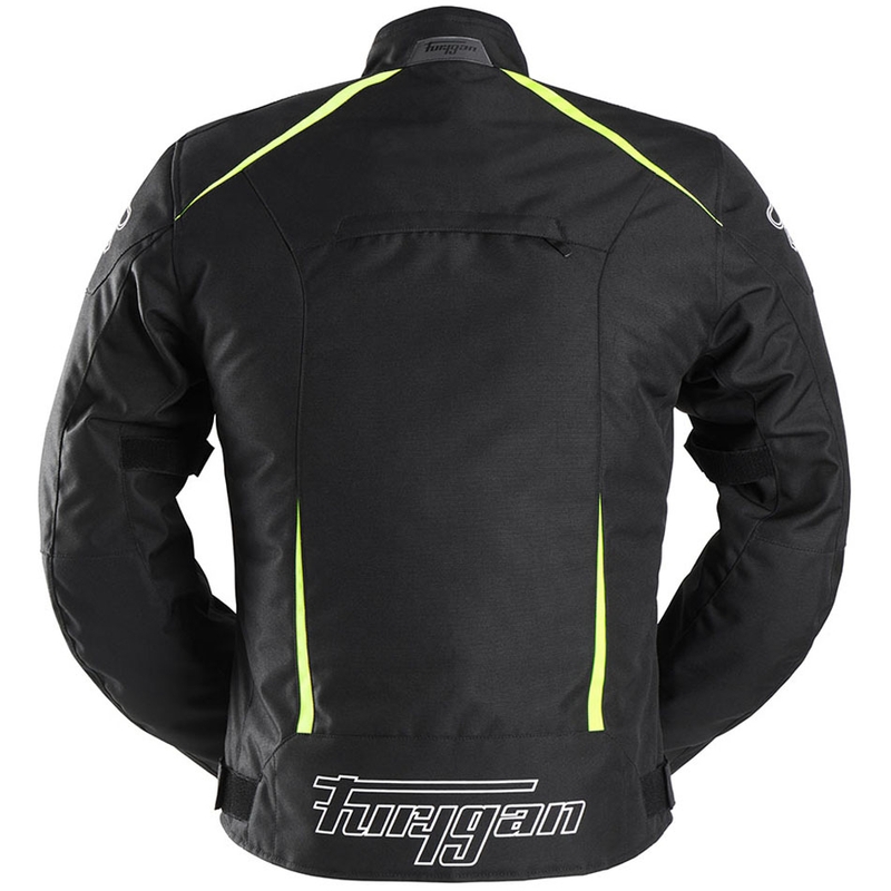 Furygan Yori zwart-wit-fluo geel motorjack