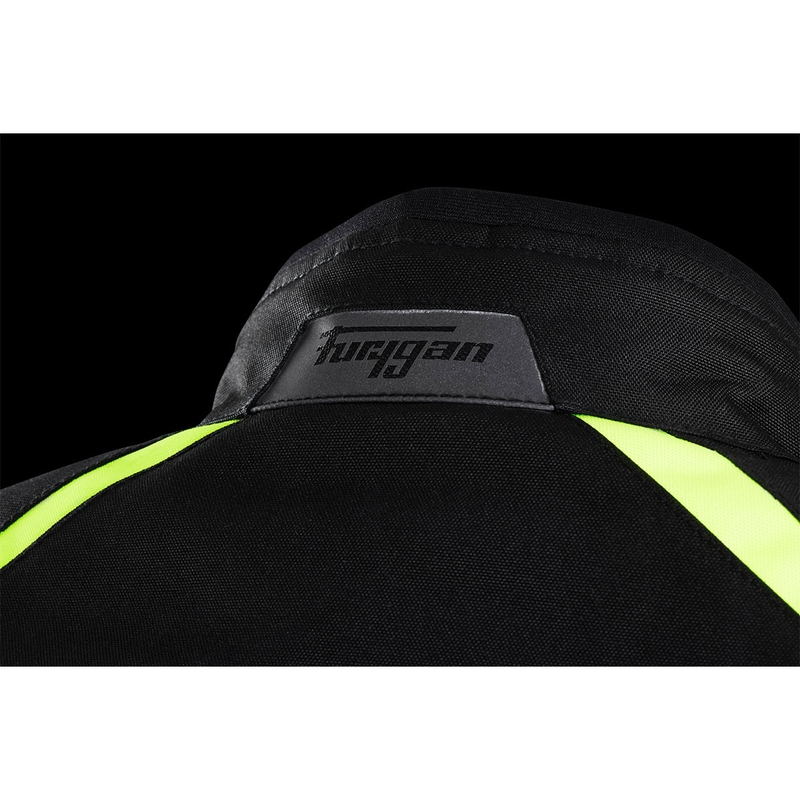 Furygan Yori zwart-wit-fluo geel motorjack