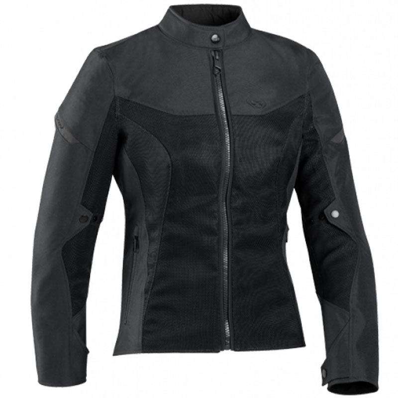 IXON Fresh Lady C-maat Zwart Motorjack voor dames