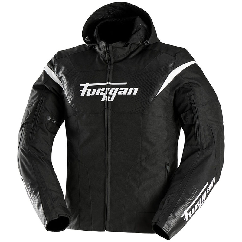 Furygan Shard zwart-wit motorjack