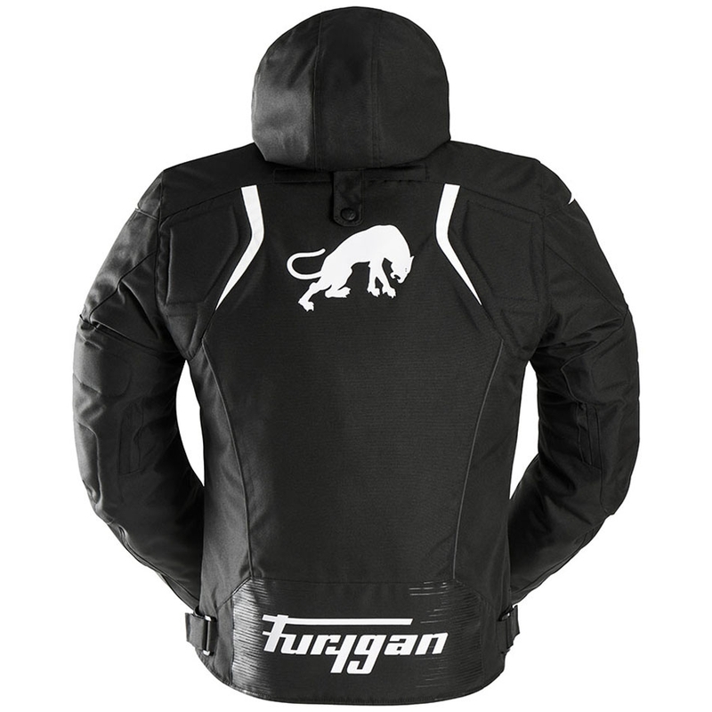 Furygan Shard zwart-wit motorjack