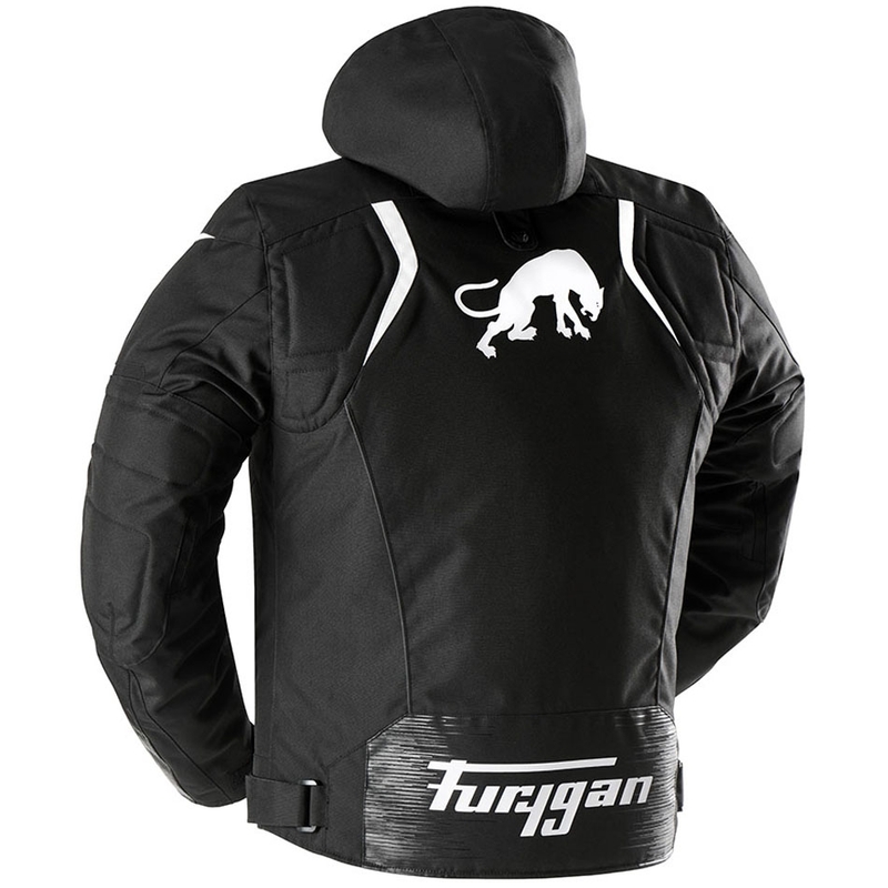 Furygan Shard zwart-wit motorjack