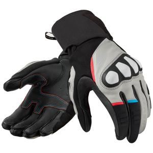 Revit Combustion motorhandschoenen zwart en lichtgrijs