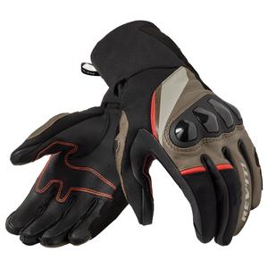 Revit Combustion motorhandschoenen zwartbruin