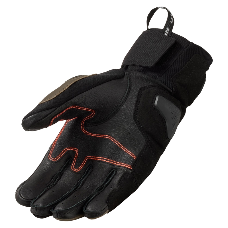 Revit Combustion motorhandschoenen zwartbruin