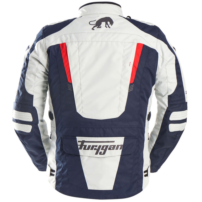 Furygan Apalaches Evo blauw-beige-rood motorjack