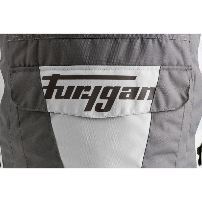 Furygan Apalaches Evo motorjas grijs-beige-rood