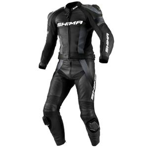 Shima STR zwart-grijze motoroverall uitverkoop