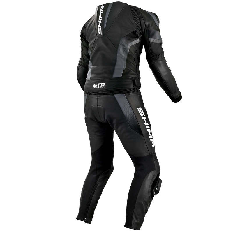 Shima STR zwart-grijze motoroverall uitverkoop
