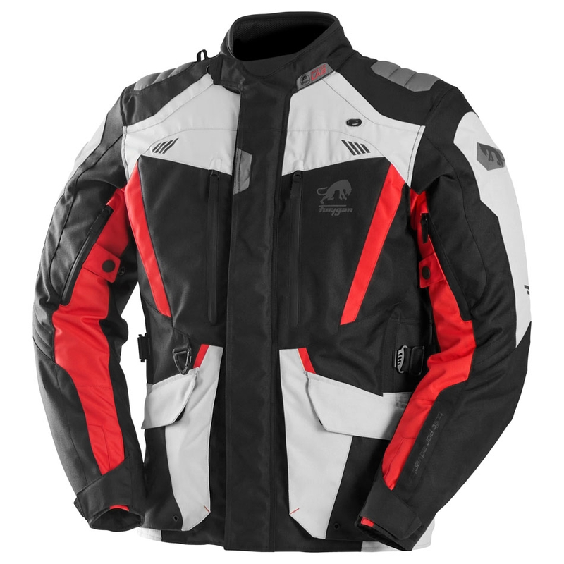 Furygan Apalaches Evo zwart-beige-rood motorjack