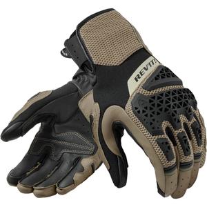 Revit Sand 5 motorhandschoenen zand-zwart