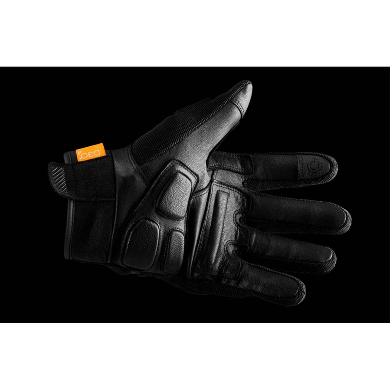 Furygan Jet D3O Evo Zwart Motorhandschoenen