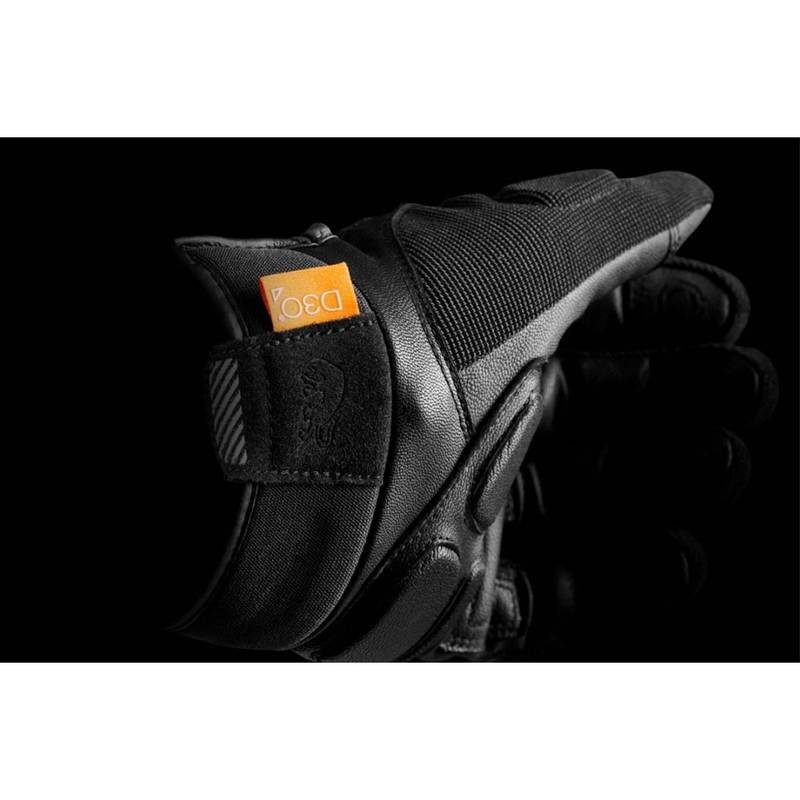 Furygan Jet D3O Evo Zwart Motorhandschoenen