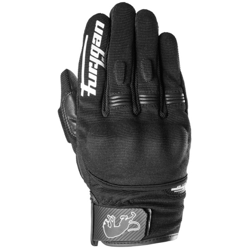 Motorhandschoenen Furygan Jet D3O Evo zwart-wit
