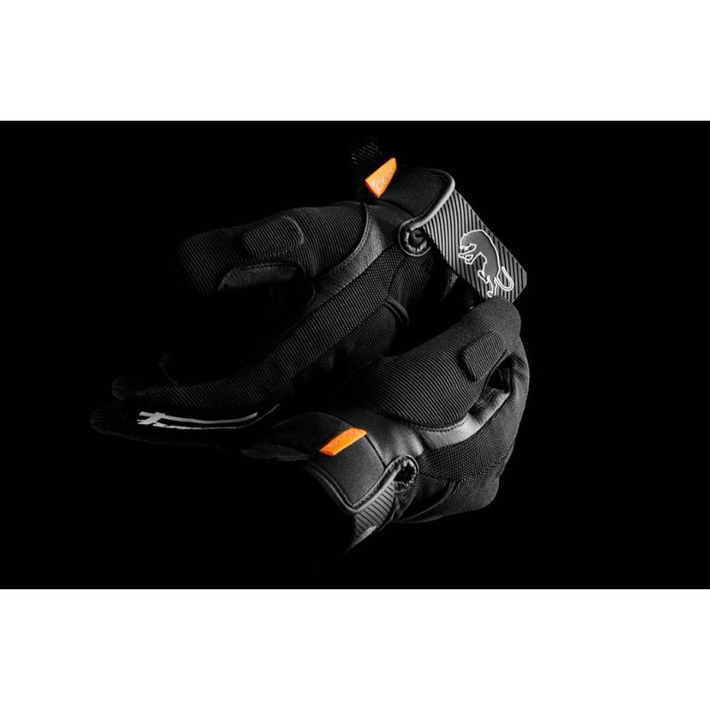Motorhandschoenen Furygan Jet D3O Evo zwart-wit