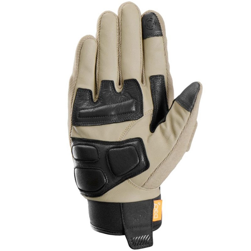 Motorhandschoenen Furygan Jet D3O Evo zandzwart