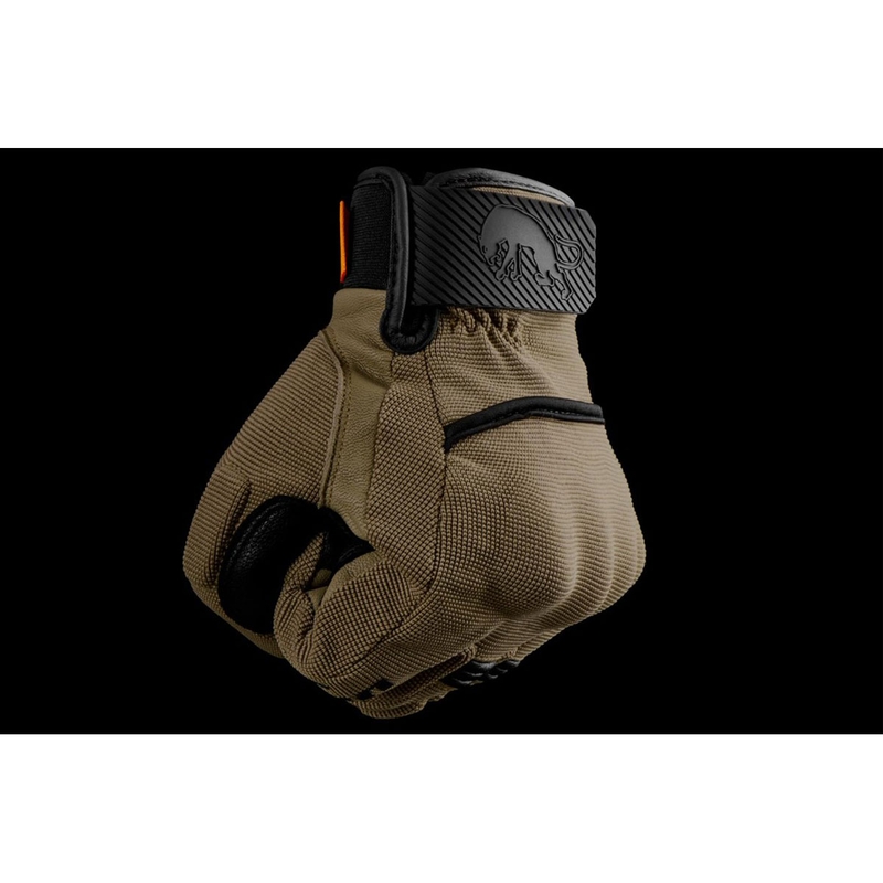 Motorhandschoenen Furygan Jet D3O Evo zandzwart
