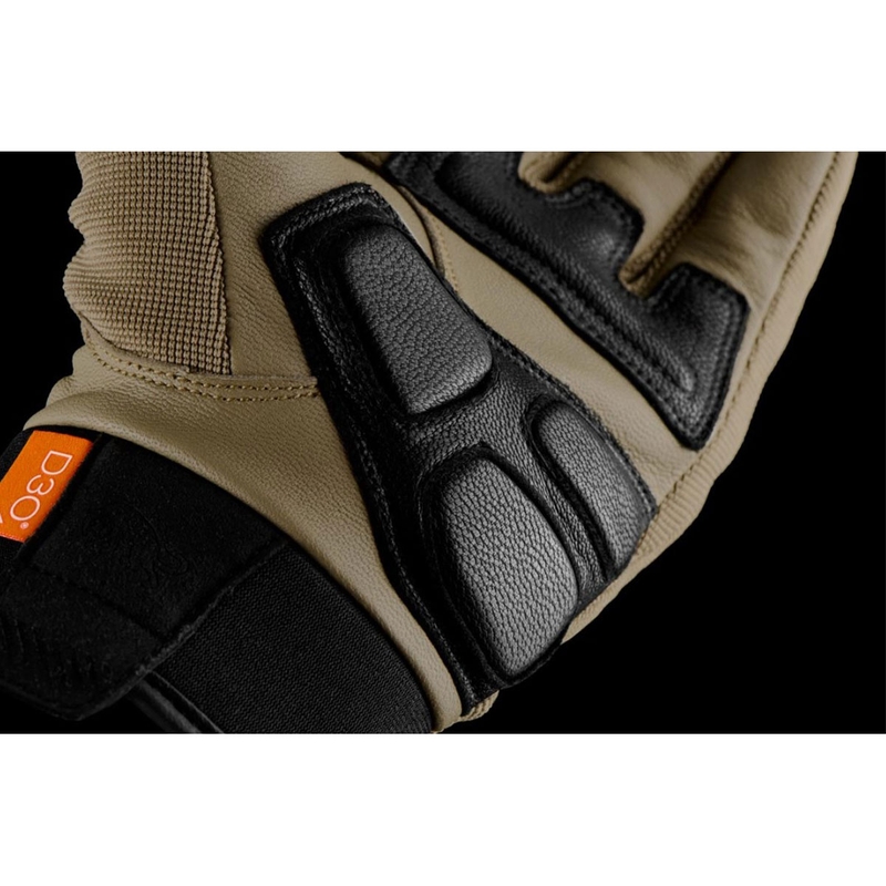 Motorhandschoenen Furygan Jet D3O Evo zandzwart